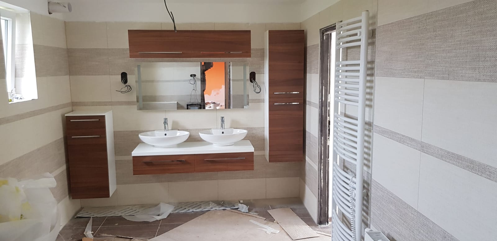 Rekonstrukce koupelny – instalatérské práce